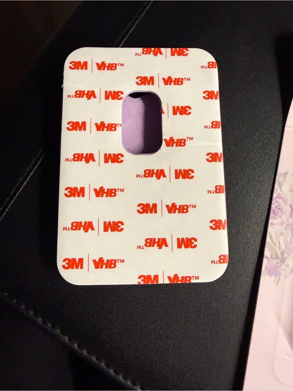 LoveShackFancy Lilac Bow Adhesive Phone Wallet Case